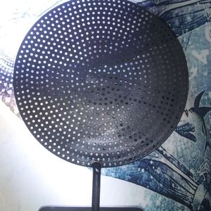 (2) Black metal earring display stands